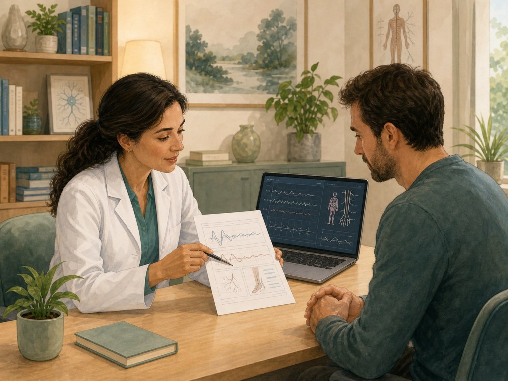 ¿Qué significa un resultado normal o alterado en una electromiografía?